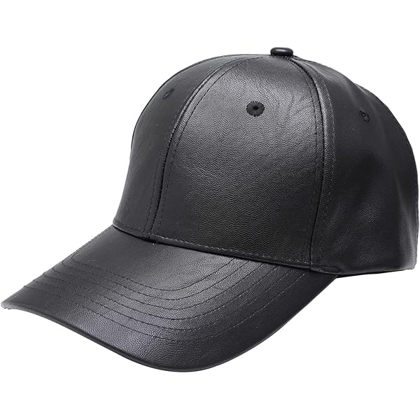 Emstate Cowhide Leather Unisex Adjustable Baseball Cap Made